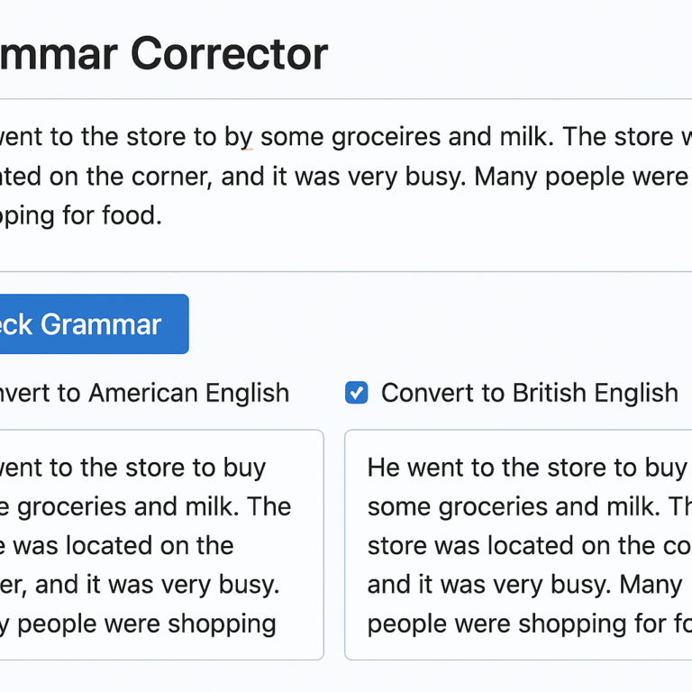 online grammar correction tool