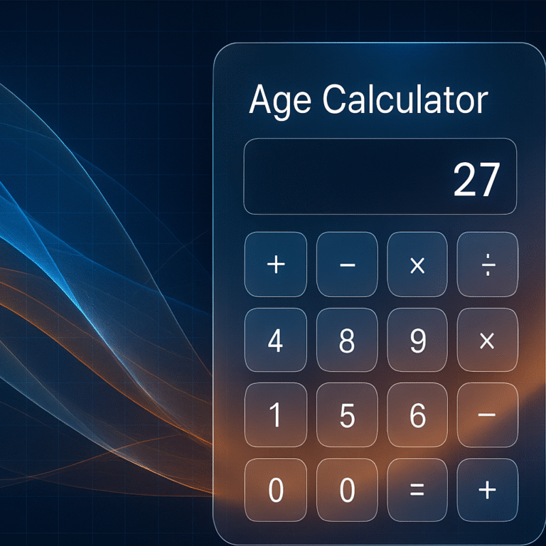 online age calculator
