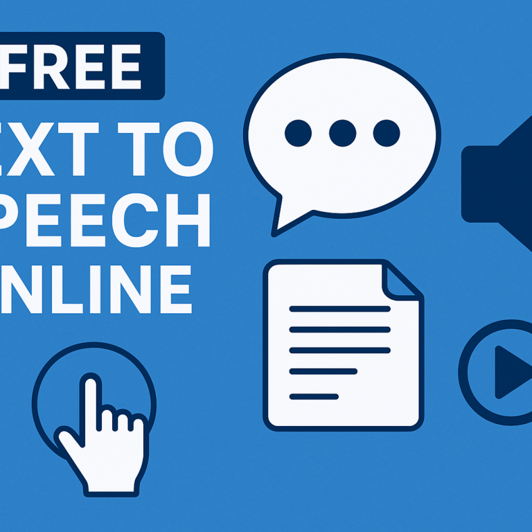 Text to speech online